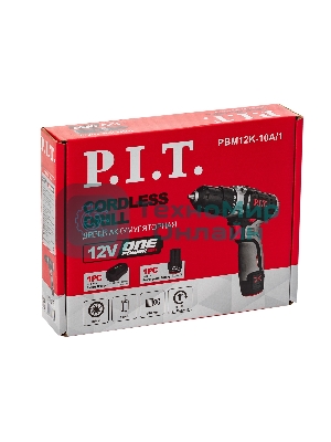 Дрель P.I.T. PBM12K-10A/1 X-DRIVER патрон:быстрозажимной реверс (PBM12K-10A/1)