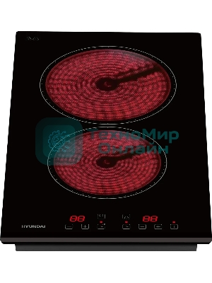 Варочная панель Hyundai HHE 3251 BG черный
