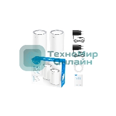 Бесшовный Mesh роутер Cudy M3000(2-PACK) AX3000 10/100/1000/2500BASE-T, белый (упак.:2шт)