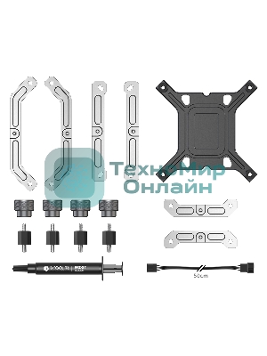 Система жидкостного охлаждения ID-COOLING DX360 MAX белый 120мм алюминий+медь 2150rpm 32.5db 4-pin 350W
