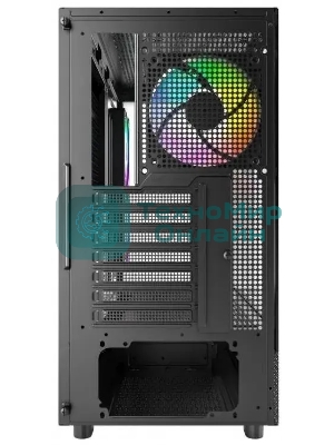 Компьютерный корпус Montech XR черный без БП ATX 3x120мм 2xUSB3.0 1xUSB3.1 audio bott PSU