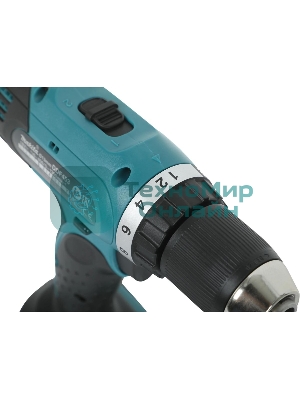 Дрель-шуруповерт Makita DDF453RFE, 18 В, 3 Ач, 42 Нм, щеточный