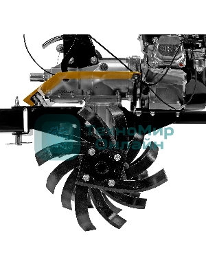 Мотоблок Denzel DPT-370X 7 л.с., диск.сцеп, шир 90 см, глуб 35 см, фрез 3х4, ВОМ, передачи 3В/1Н