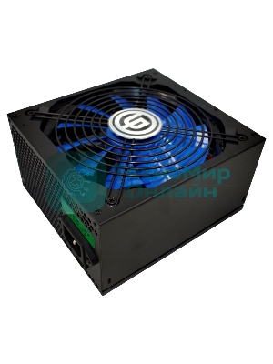 Блок питания Ginzzu MC800 14CM 80+Bronze черный