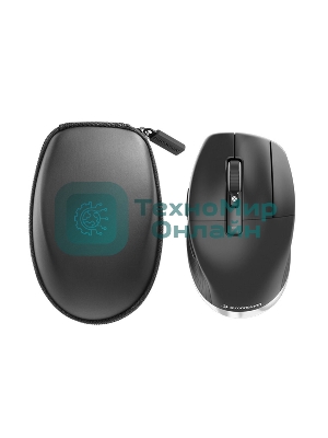 Мышь беспроводная/проводная 3Dconnexion CadMouse Pro Wireless, RTL, Right hand (341450) (3DX-700116) черный, 7200 dpi, радиоканал, Bluetooth, USB, кнопки - 7