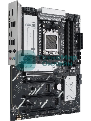 Материнская плата ASUS PRIME B840-PLUS WIFI, AM5, AMD B840, 4xDDR5, 4xSATA, 3xM.2, 1xPCIe 4.0 x16, 1xPCIe 3.0 x16, 2xPCIe 3.0 x16, 1xPCIe 3.0 x1, 1xDP, 1xHDMI, 1x 2.5Gb LAN, 8xUSB-A, 3x3.5 мм, 7.1, ATX