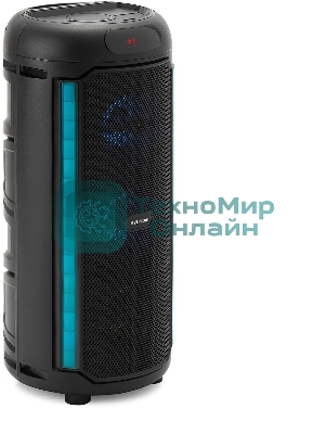 Минисистема Hyundai H-MC1221 черный 15Вт FM USB BT SD/MMC