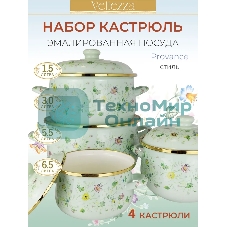 Набор кастрюль VELLEZZA VZ-1002MN