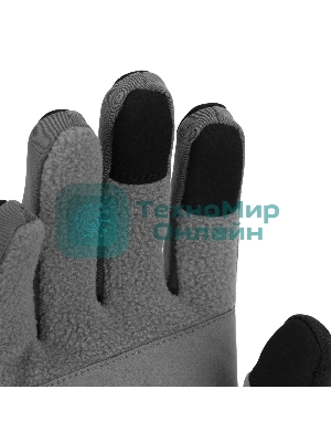 Перчатки универсальные Denzel 68087 искусственный мех, работа с сенсорным экраном, размер 9