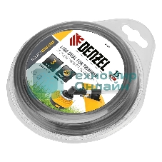 Леска для триммера Denzel EXTRA CORD двухкомпонентная круглая 3,0 мм 15 м