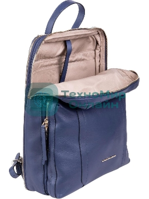 Рюкзак женский Piquadro Circle CA6216W92/BLU4 синий кожа