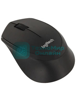 Комплект клавиатура+мышь Logitech MK345 беспроводной, USB, 1000 DPI, чёрный/серый