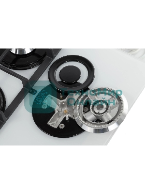 Газовая варочная панель Gefest ПВГ 2231-01 Р12, 4 конфорки, закаленное стекло, белый