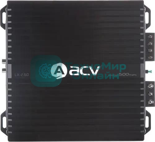 Усилитель автомобильный ACV LX-2.60 двухканальный