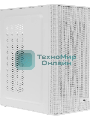 Компьютерный корпус AeroCool/Formula Air Mesh G1 белый без БП mATX 1x80мм 2xUSB 2.0 1xUSB3.1 audio bott PSU
