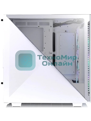 Компьютерный корпус Thermaltake Divider 300 TG ARGb белый без БП ATX 2x120мм 2xUSB 3.0 audio front door bott PSU