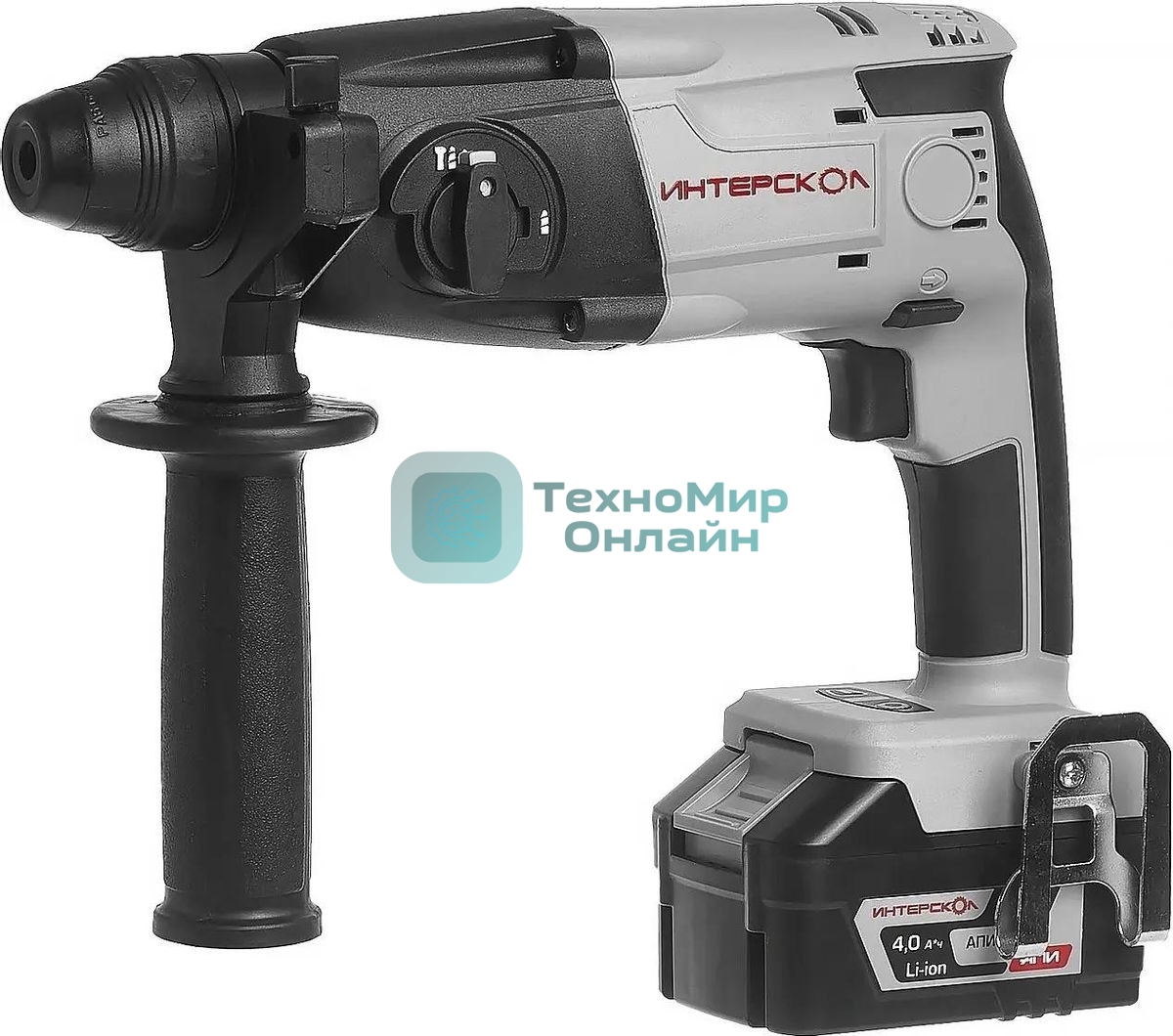 Перфоратор Интерскол ПА-18/18Л2 329.4.1.74 Li-ion, 1 аккум., 4А·ч, кейс