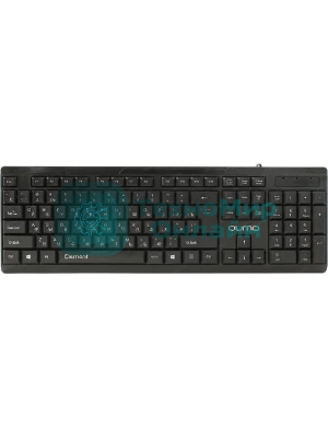 Клавиатура Qumo Office Element K65 проводная, USB Type-A, чёрный