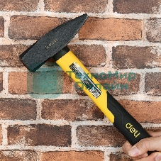 Слесарный молоток Deli DL442010 1000 гр Фиберглассовая рукоять
