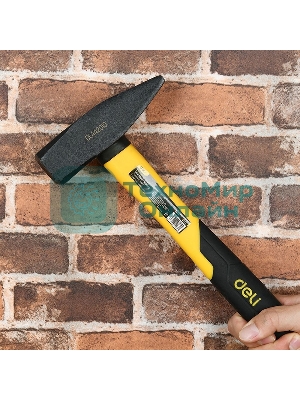 Слесарный молоток Deli DL442010 1000 гр Фиберглассовая рукоять