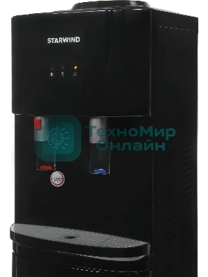 Кулер Starwind SW-1113EB напольный, электронный, черный