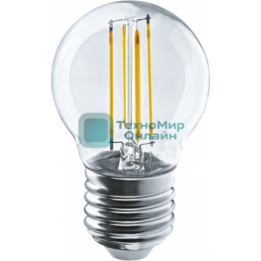 Лампа светодиодная ОНЛАЙТ 80885 OLL-F-G45-12-230-4K-E27