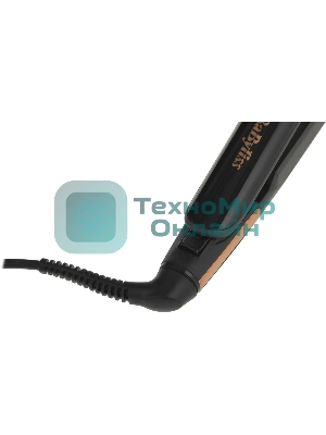 Выпрямитель для волос BaByliss Pure Metal ST481E черный/бронзовый, 28 мм, 230 °C, 5 режимов