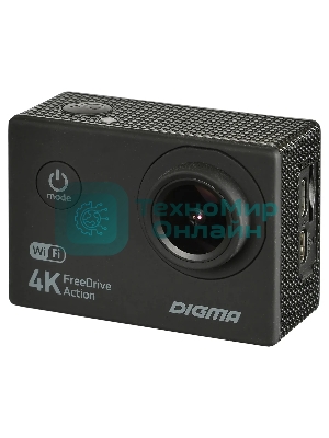 Видеорегистратор Digma FreeDrive Action, 3840x2160, 2