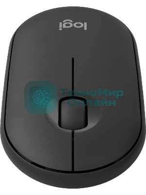 Мышь беспроводная Logitech Pebble 2 M350S графитовый, 4000 dpi, Bluetooth, кнопки - 3