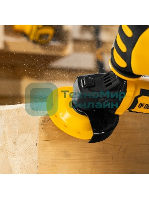 Чашка твердосплавная зачистная Denzel 125 мм, плоская, крупное зерно #8