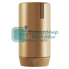 Термоголовка жидкостная Royal Thermo Design М30х1,5 (золото матовое)