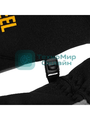 Перчатки универсальные Denzel 68087 искусственный мех, работа с сенсорным экраном, размер 9