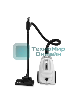 Пылесос Polaris PVC 1909 белый, 650/2200 Вт, уборка сухая, пылесборник контейнер 3 л