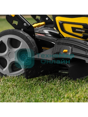 Газонокосилка аккумуляторная бесщет. Denzel DLM-460, 460 мм, травосб. 65 л., Li-Ion, 40 В
