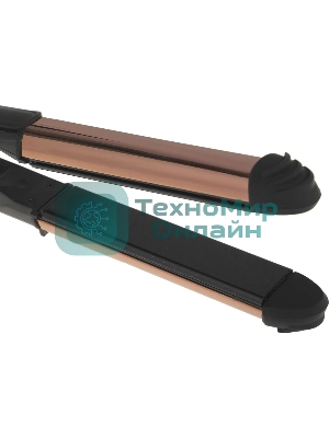 Выпрямитель для волос BaByliss Pure Metal ST481E черный/бронзовый, 28 мм, 230 °C, 5 режимов