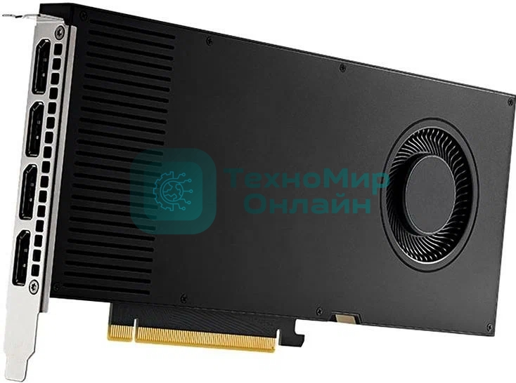Видеокарта NVIDIA PCIE16 RTX A4000 16GB BLK 256B 900-5G190-1700-000