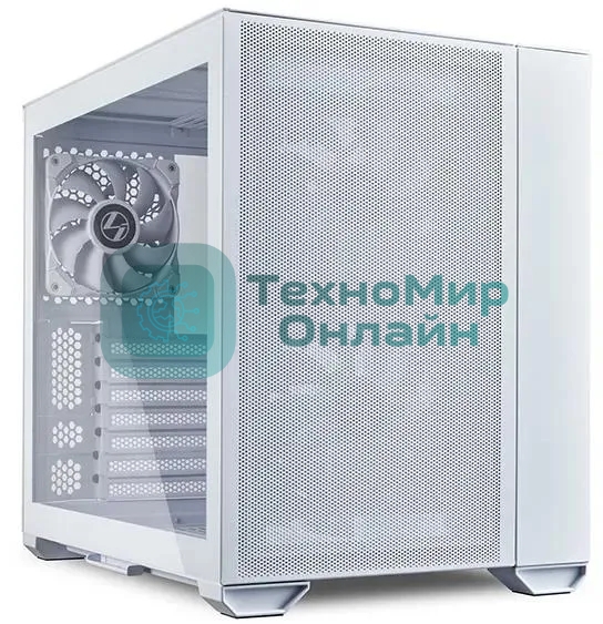Компьютерный корпус Lian-Li O11 Air Mini белый без БП ATX 8x120мм 2xUSB 3.0 audio