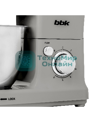 Миксер планетарный BBK KBM1400 серый, 1500 Вт