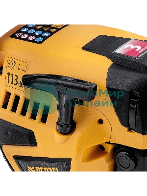 Пила цепная бензиновая Denzel DS-5218, шина 45 см, 52см3, 3 л.с., шаг 0,325, паз 1,5 мм, 72 зв