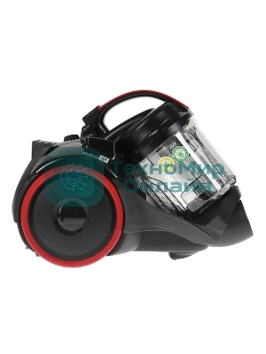 Пылесос Samsung VC15K4116VR/EV красный/черный, 390/1500 Вт, уборка сухая, пылесборник контейнер 1.3 л