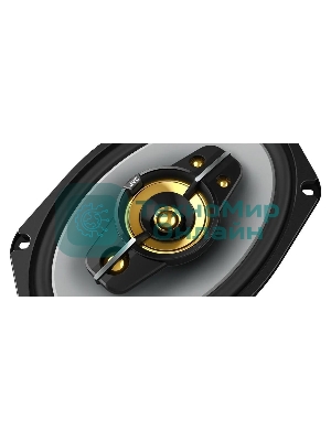 Колонки автомобильные JVC CS-DR695HP 4Ом 15x23см (6x9дюйм) (ком.:2кол.) коаксиальные пятиполосные