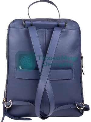 Рюкзак женский Piquadro Circle CA6216W92/BLU4 синий кожа