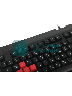 Клавиатура проводная A4Tech Bloody Q100 USB черный