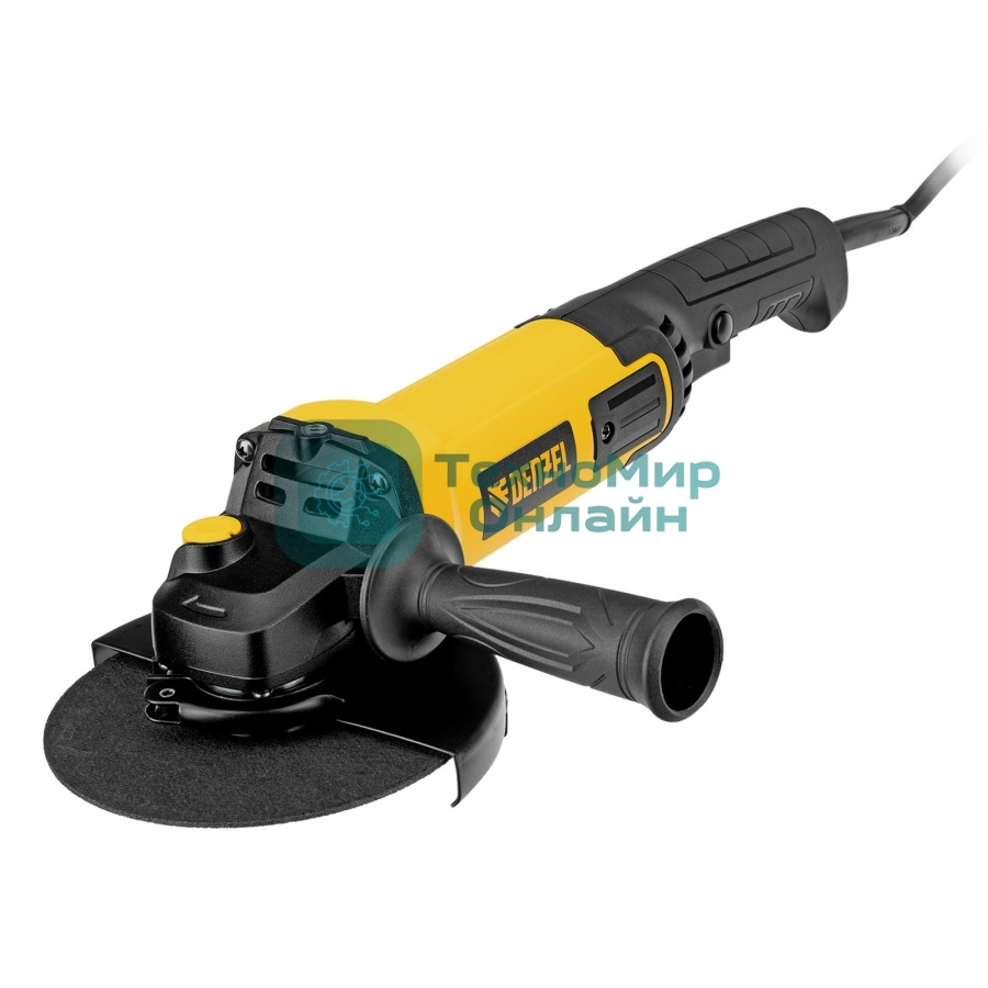 Угловая шлифовальная машина Denzel AGL150-1350, 1350 Вт, 150 мм, 8500 об/мин