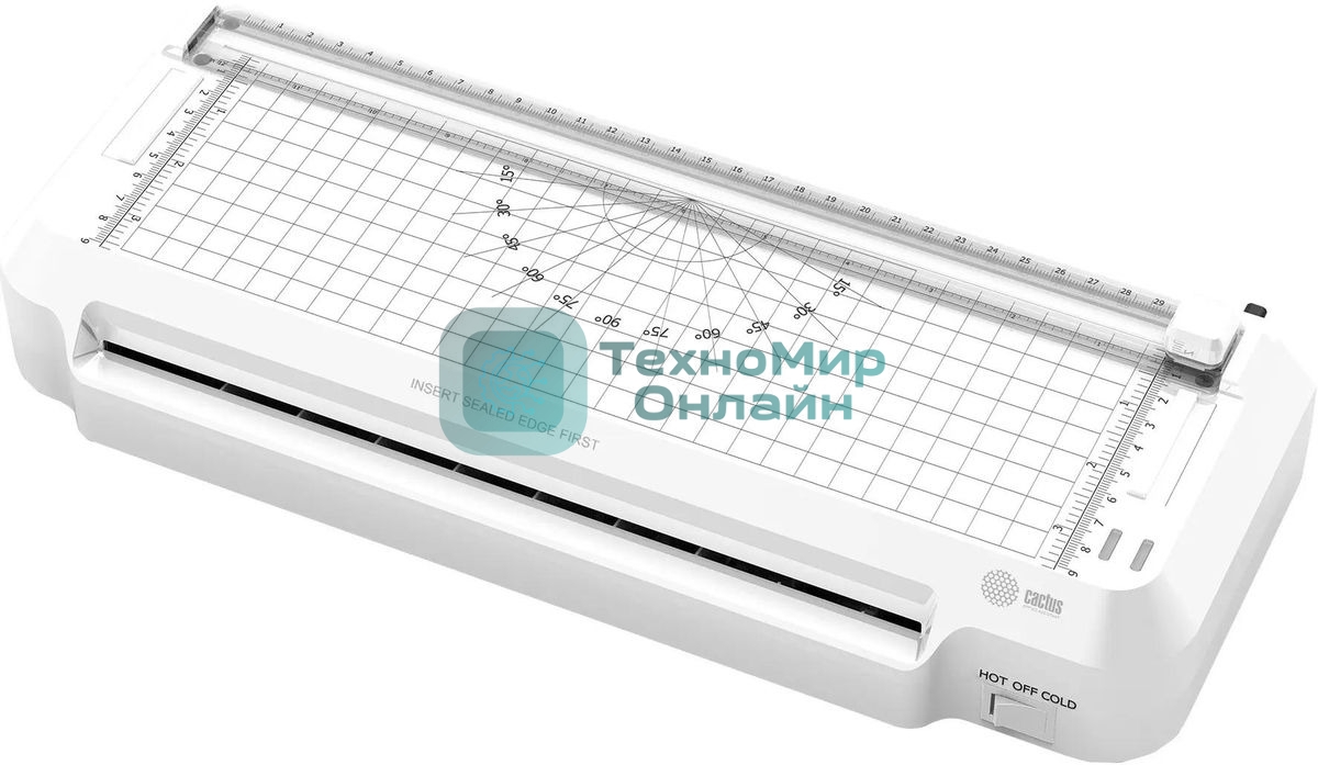 Ламинатор Cactus CS-LAB-F2, 2 вала, A4, 125мкм, 250 мм/мин