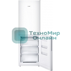 Холодильник Atlant ХМ-4619-101 белый двухкамерный 182/119л морозилка снизу