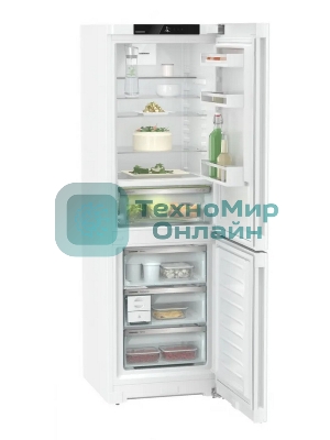 Холодильник Liebherr CBNC 5223-22 001 белый двухкамерный 216/94л морозилка снизу, No Frost