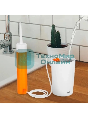 Ирригатор Kitfort КТ-2957-4 оранжевый/белый