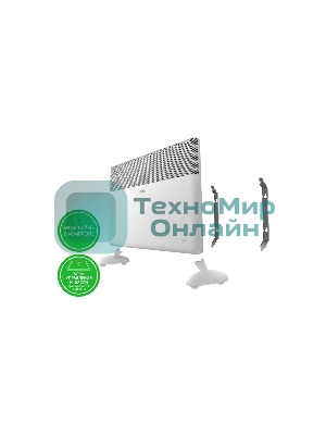 Модуль отопительный электрического конвектора Ballu Apollo Transformer BEC/AT-2000 белый, 2000 Вт, 25 м2, (для работы конвектора требуется блок управления)