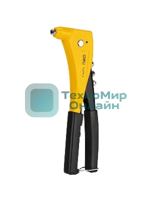 Ручной заклепочник Deli DL236911 265 мм, сталь Cr-Mo + алюминиевый сплав, диаметр 2,4/3,2/4,0/4,8 мм